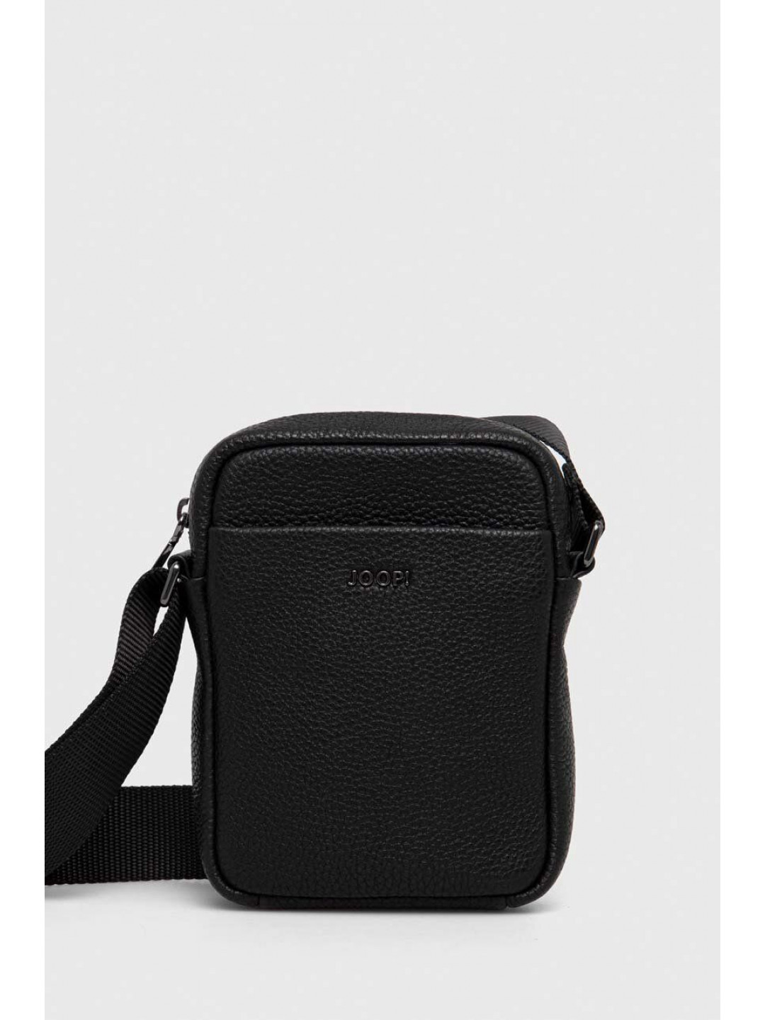 Kožená taška Joop černá barva